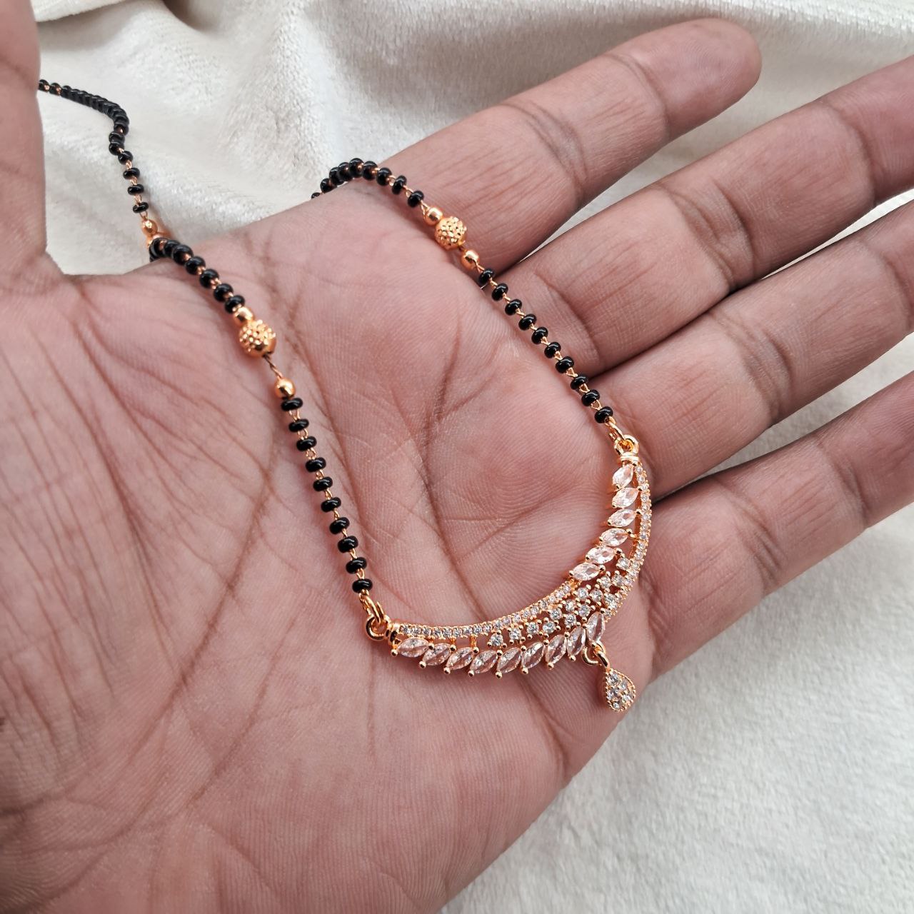 Gold Look Mangalsutra 06