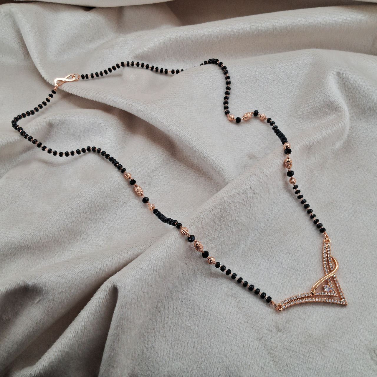 Gold Look Mangalsutra 14