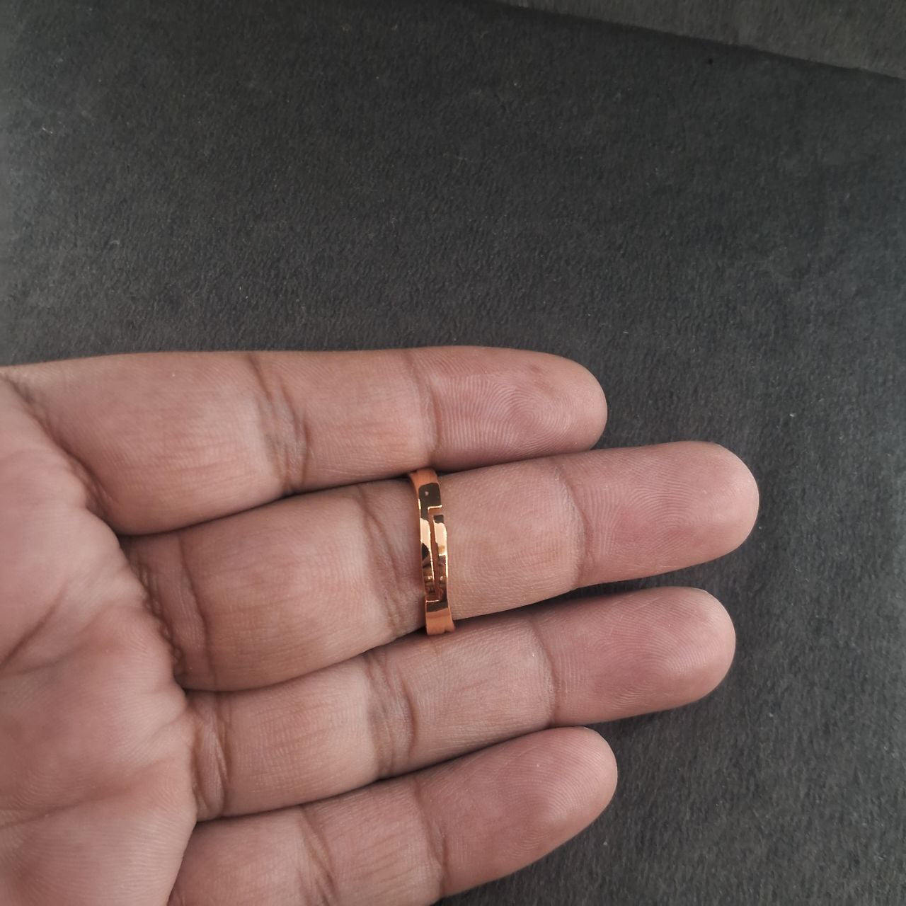 Gold Look Ring 07