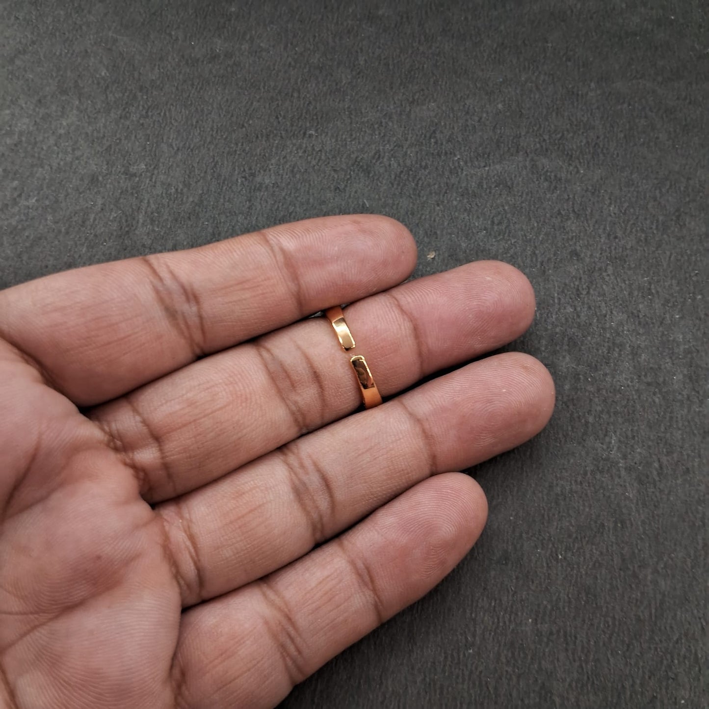 Gold Look Ring 21