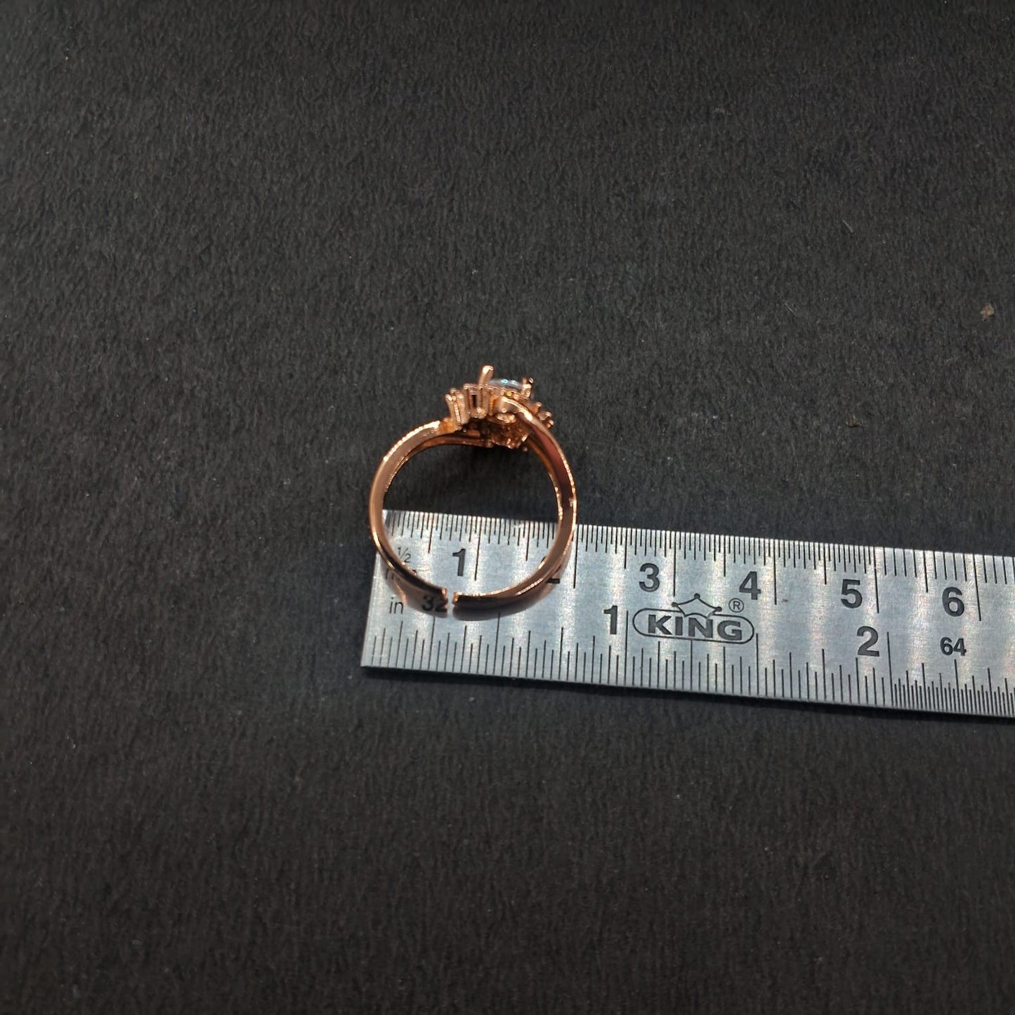 Gold Look Ring 34