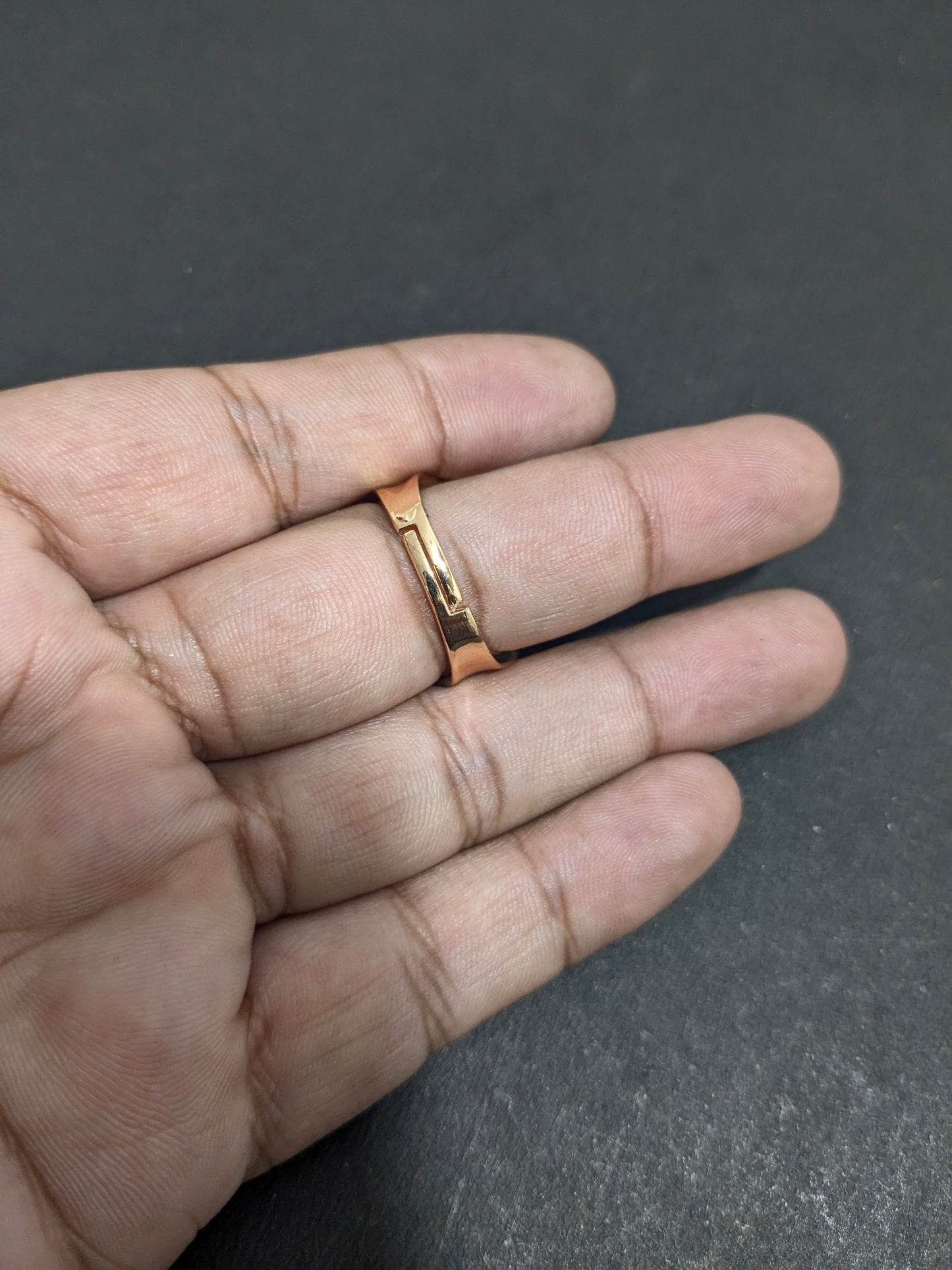 Gold Look Ring 27
