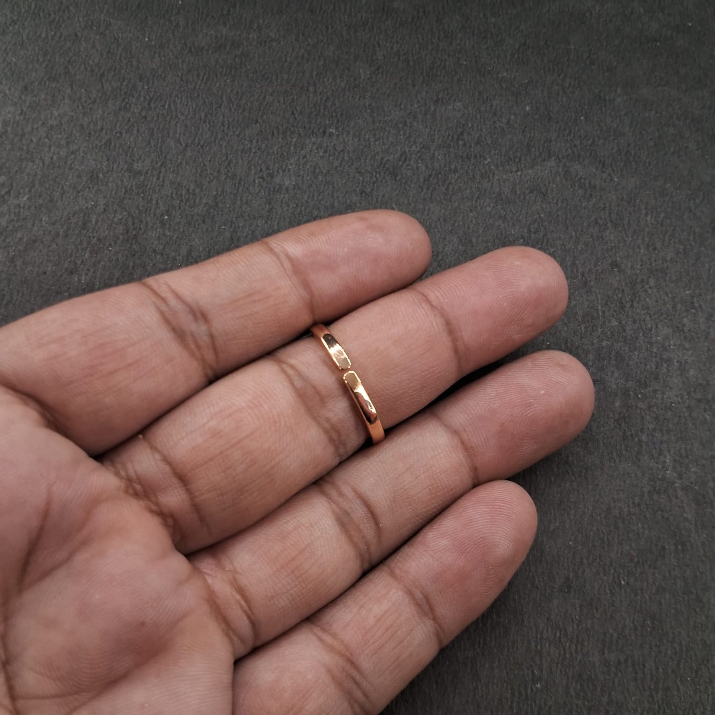 Gold Look Ring 15