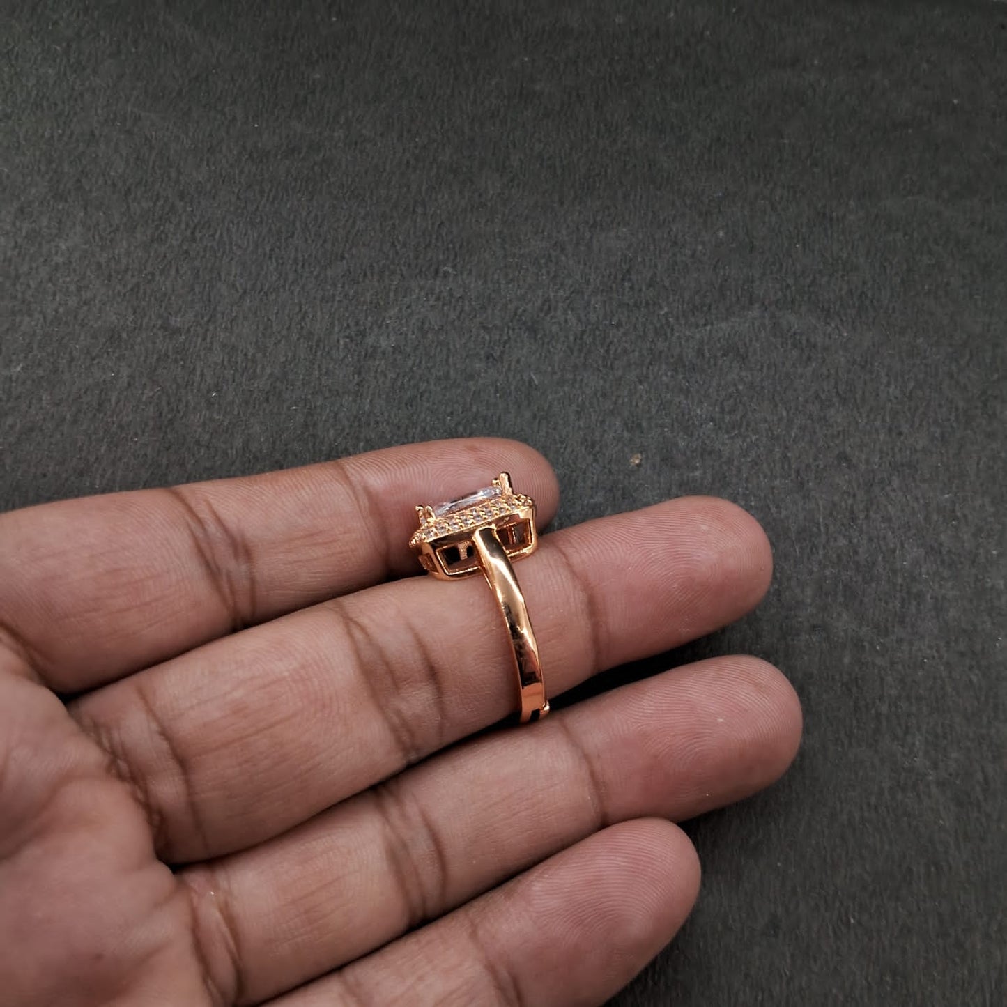 Gold Look Ring 10