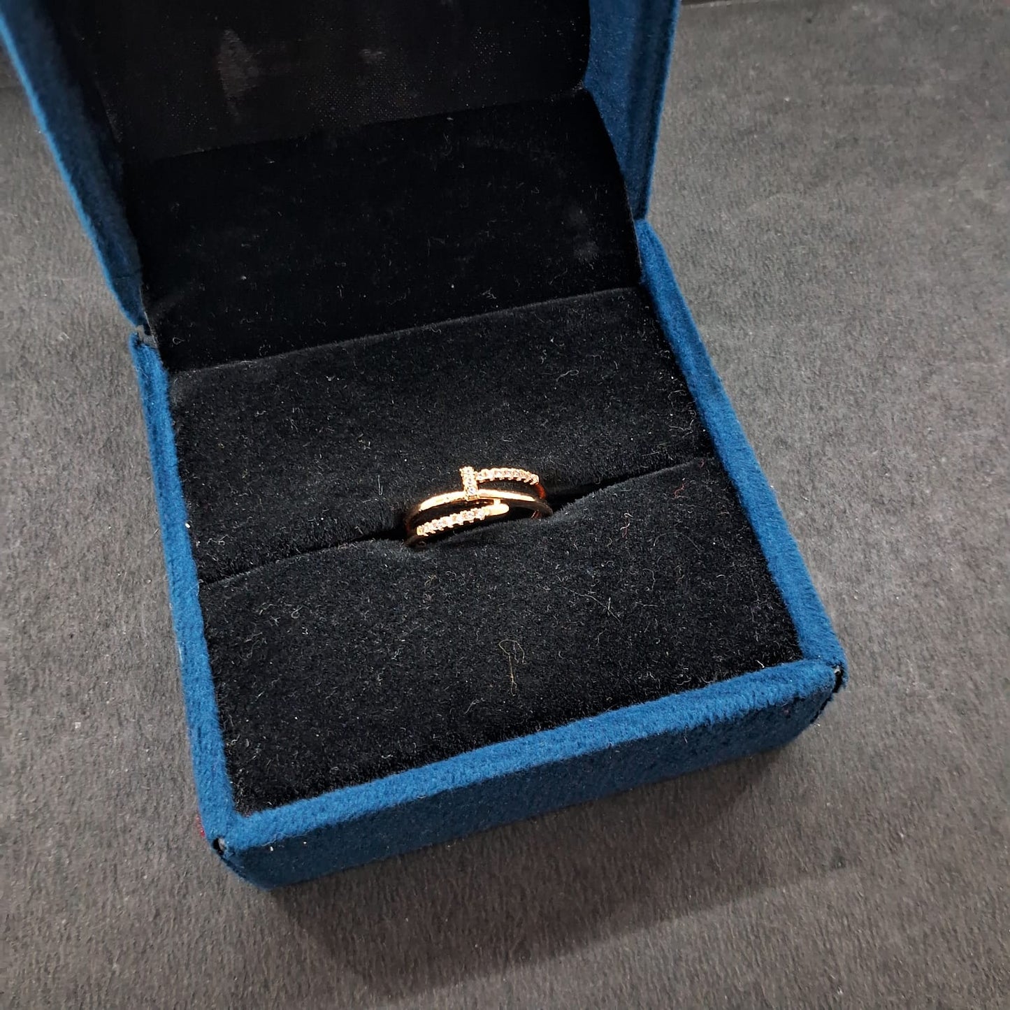 Gold Look Ring 19