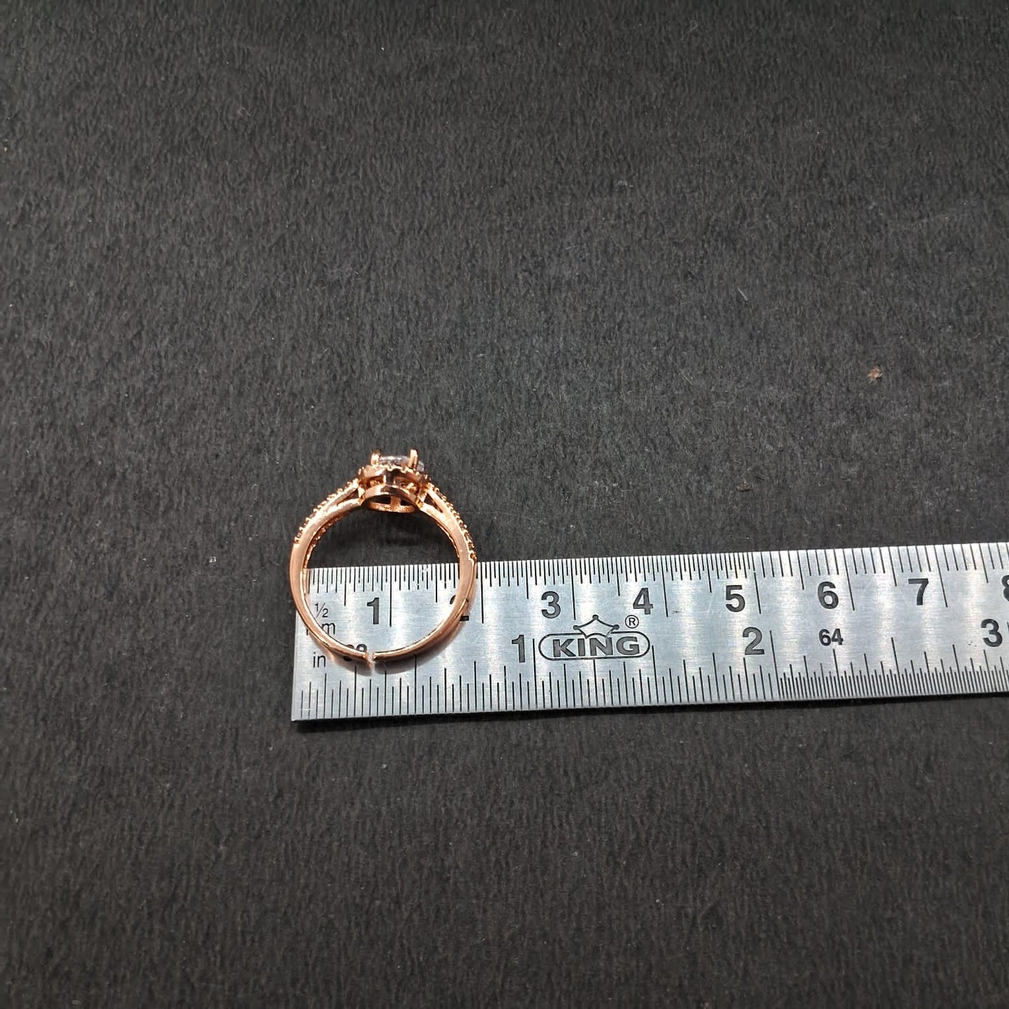 Gold Look Ring 15
