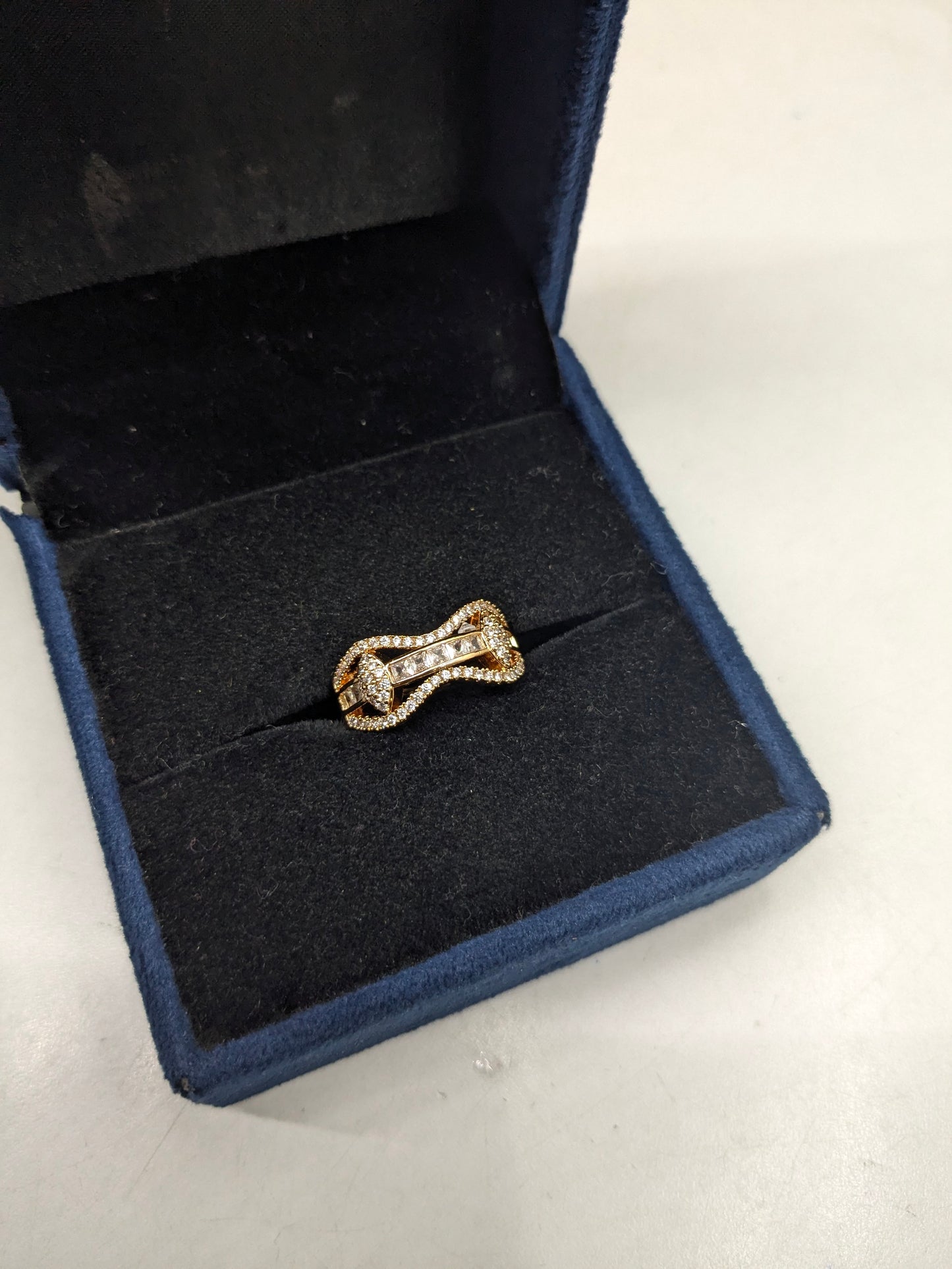 Gold Look Ring 36