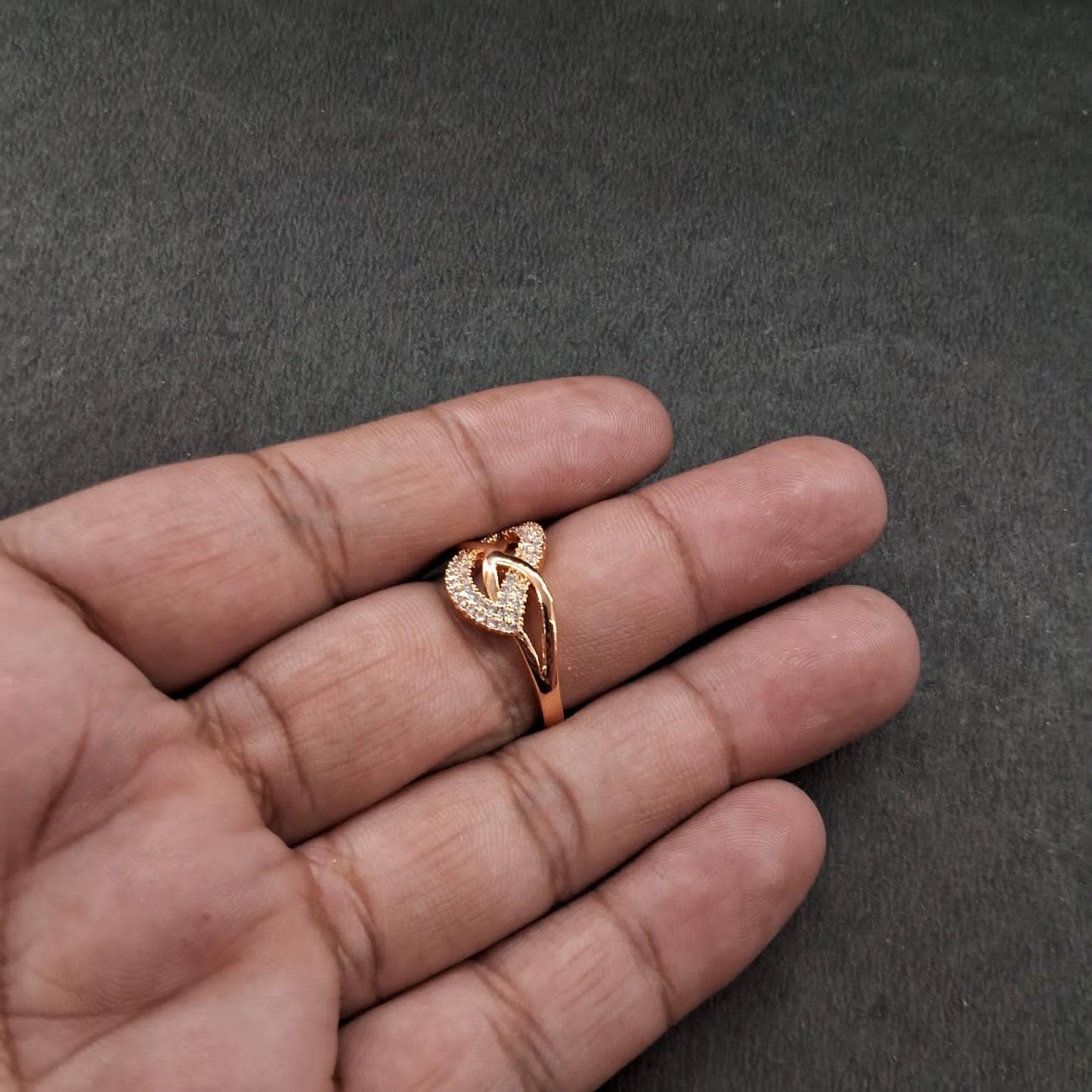 Gold Look Ring 14