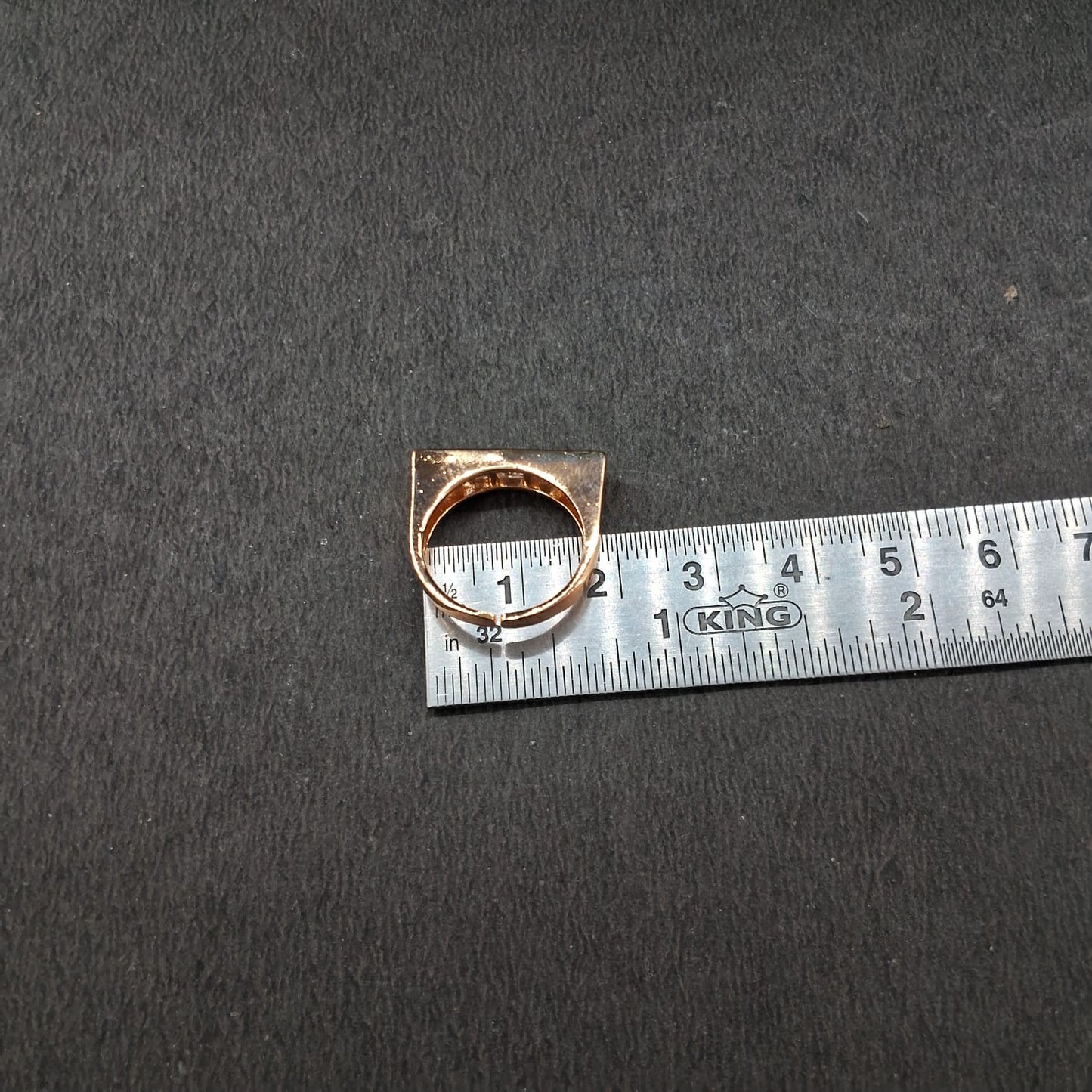 Gold Look Ring 01