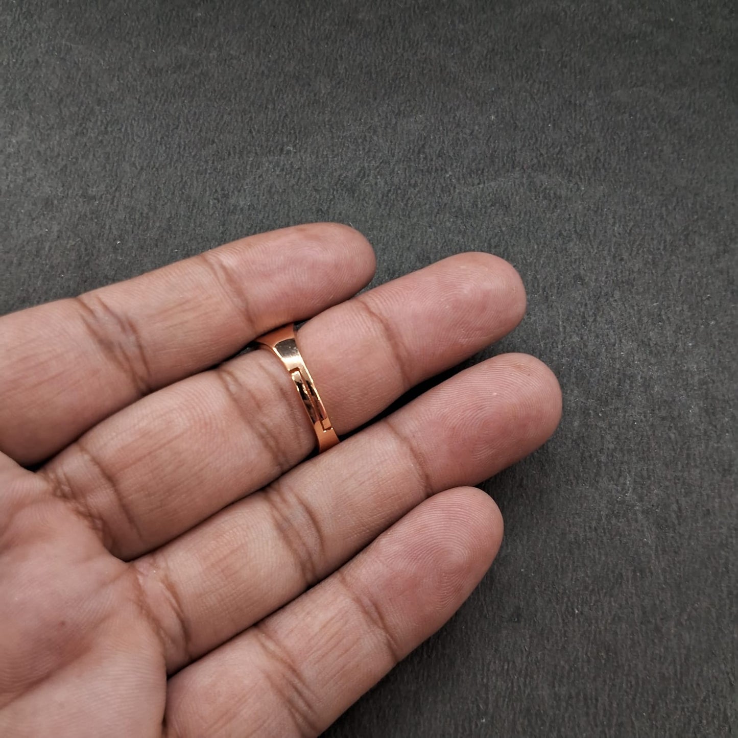 Gold Look Ring 01