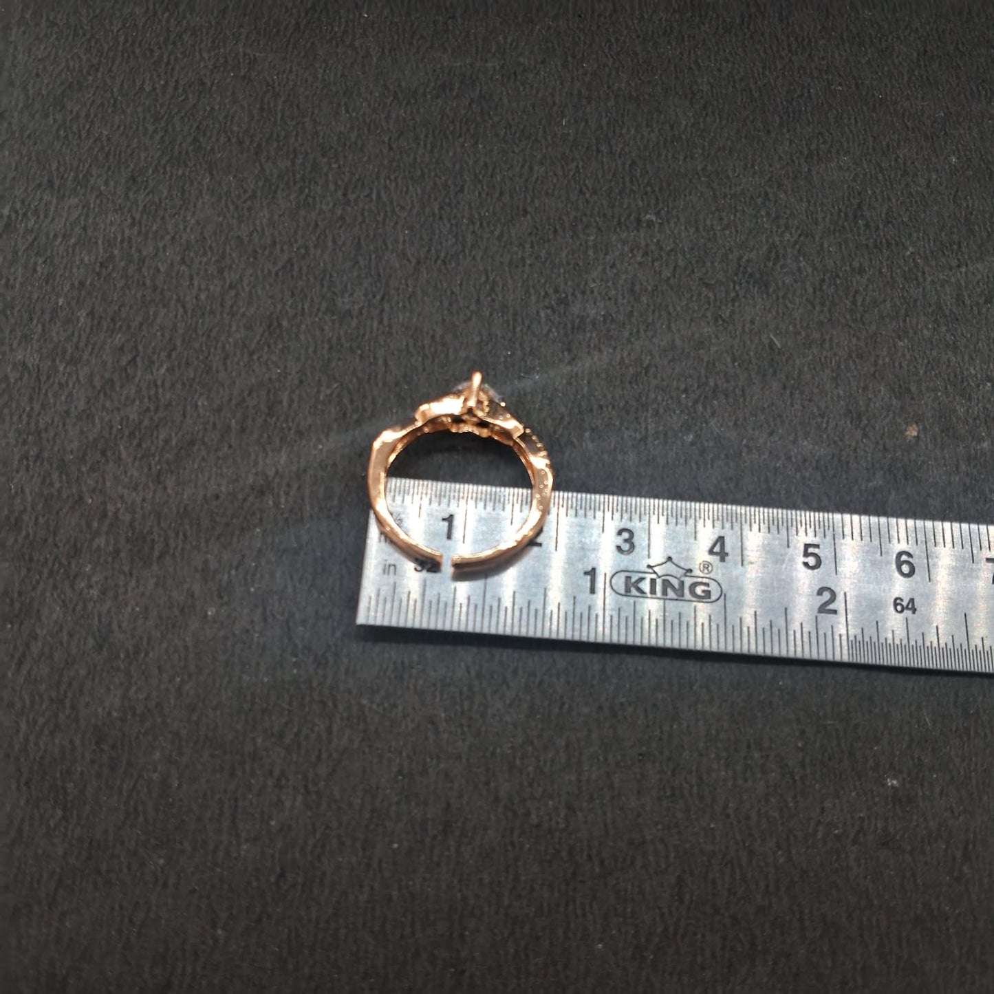 Gold Look Ring 48
