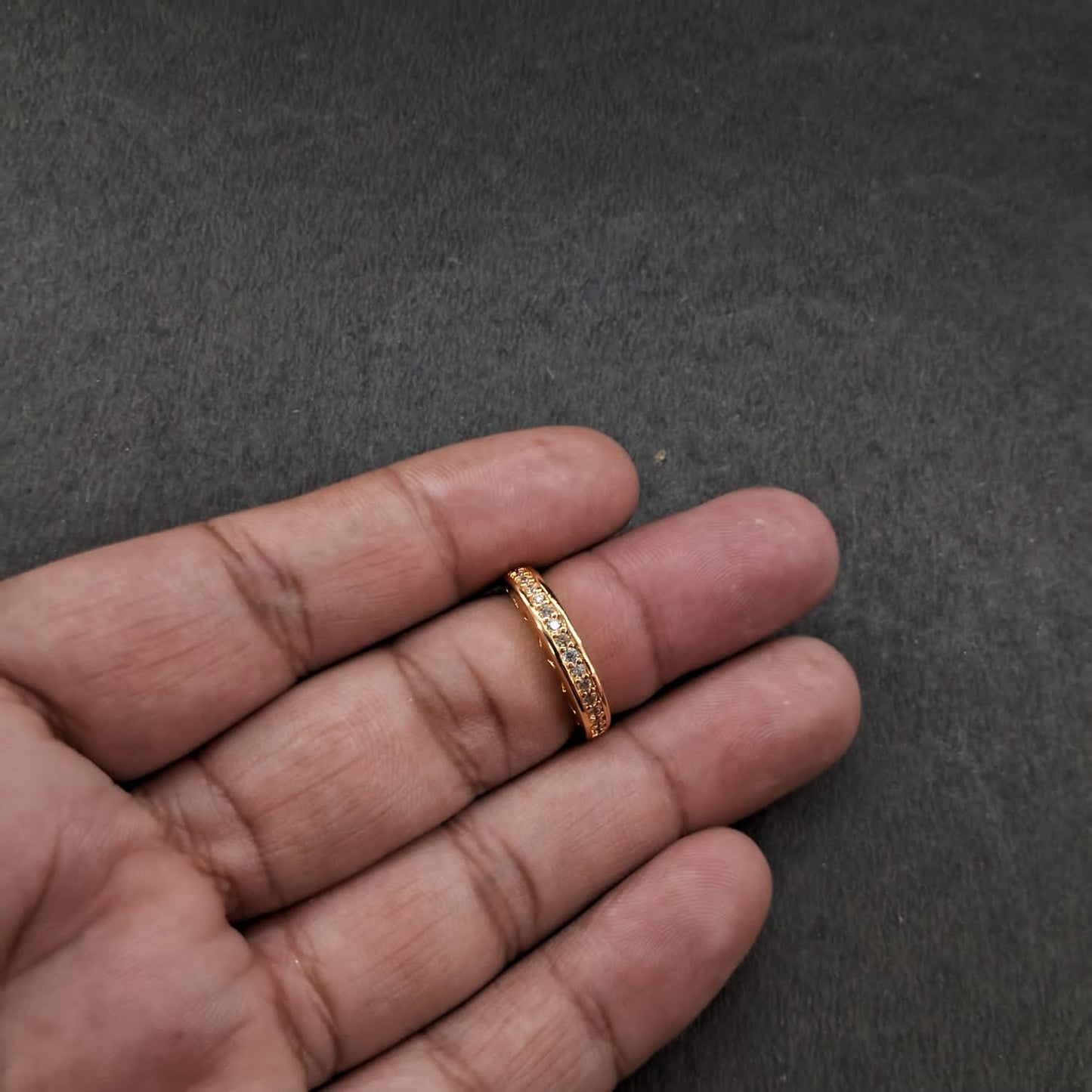 Gold Look Ring 44