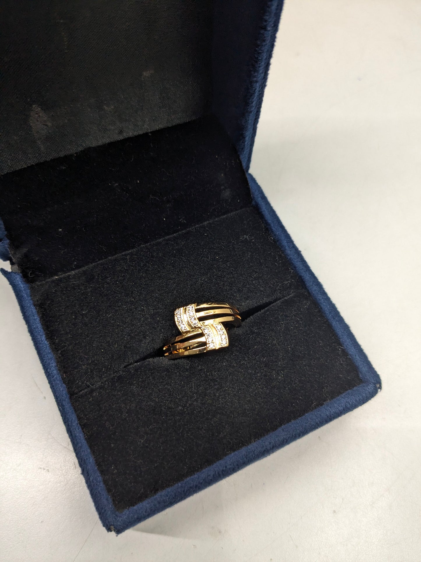 Gold Look Ring 05