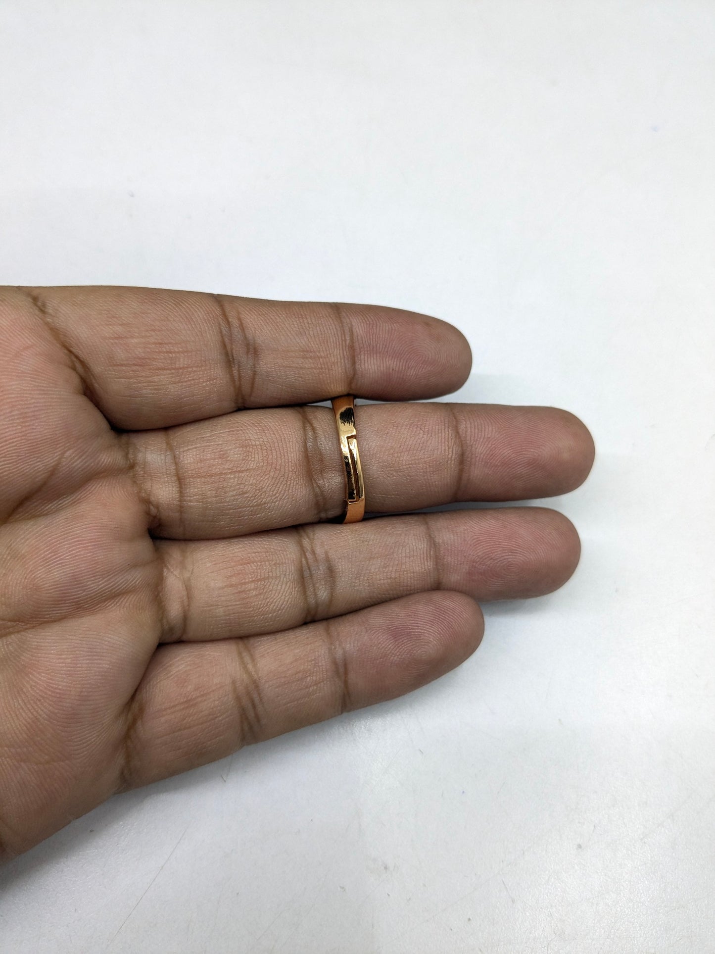 Gold Look Ring 05