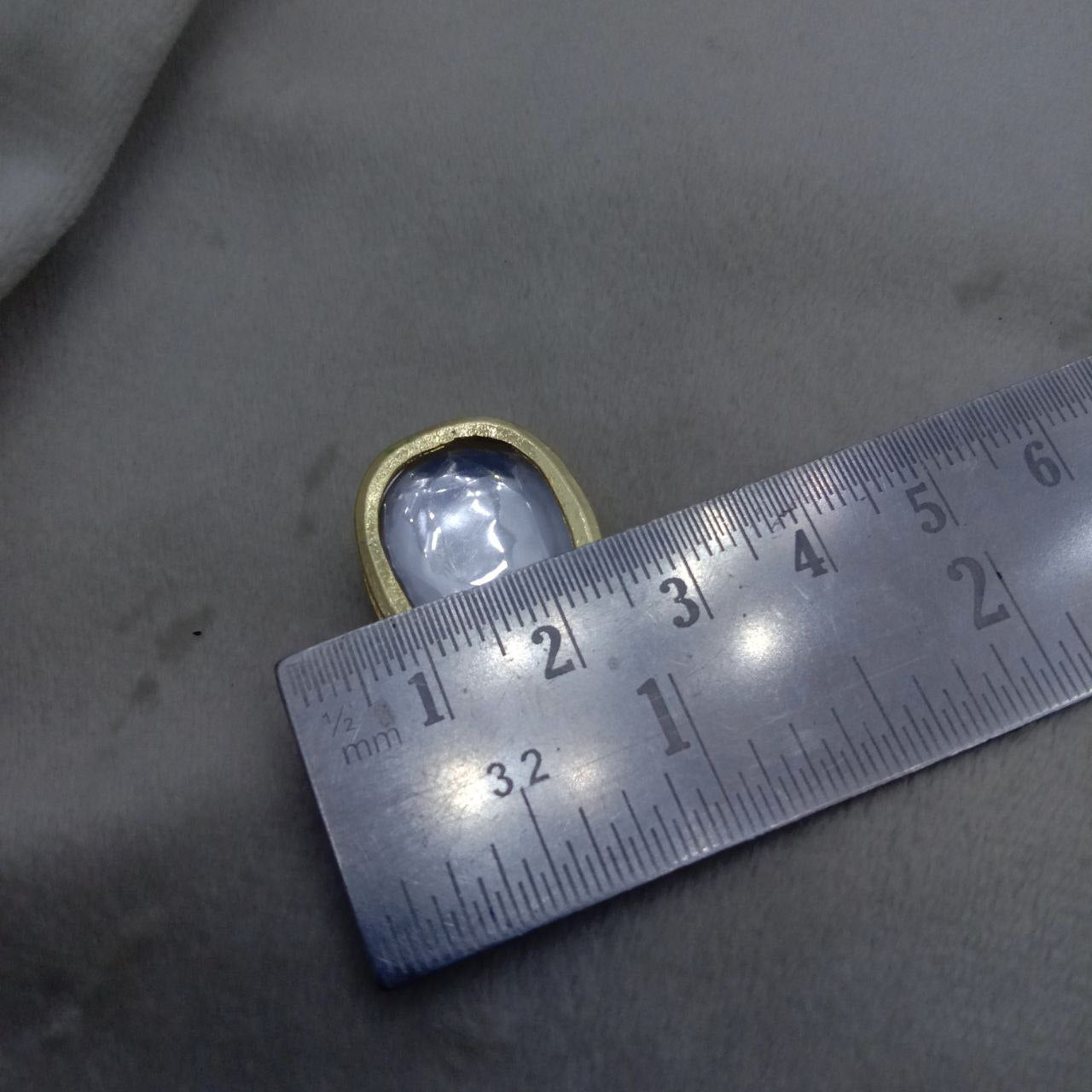 Kundan Oval Raw material