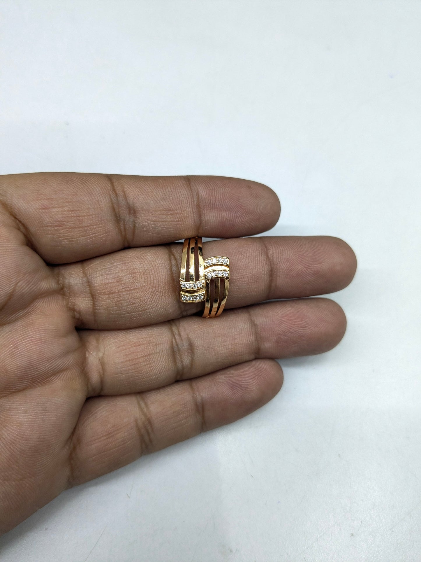 Gold Look Ring 05