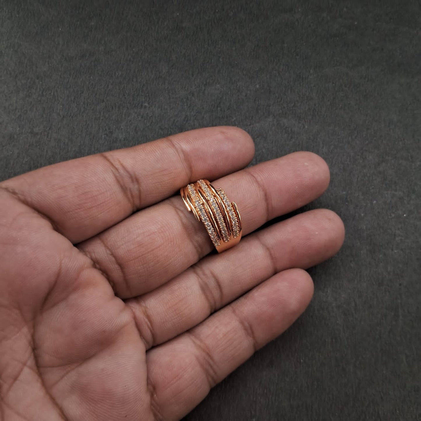Gold Look Ring 47