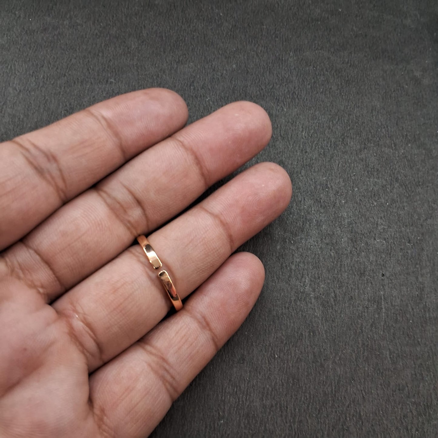 Gold Look Ring 30