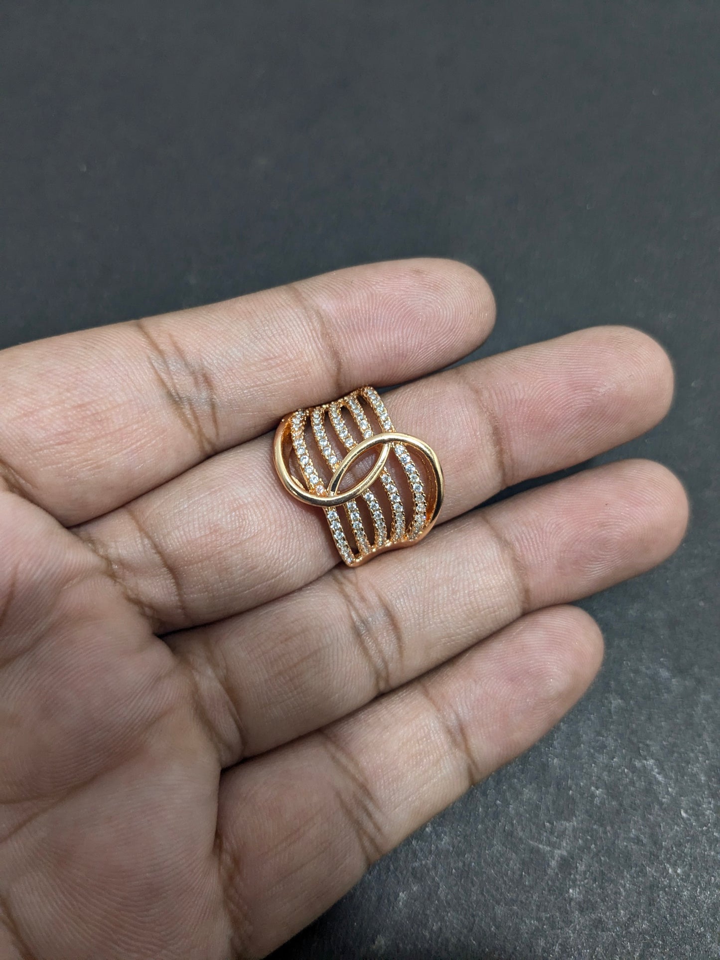Gold Look Ring 27
