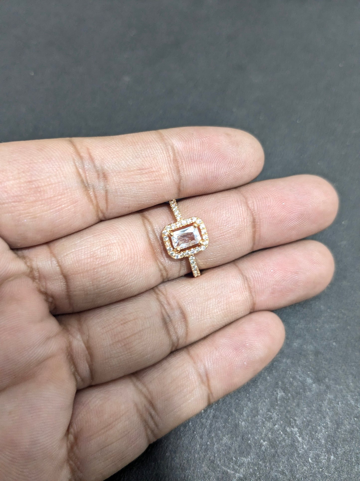 Gold Look Ring 24