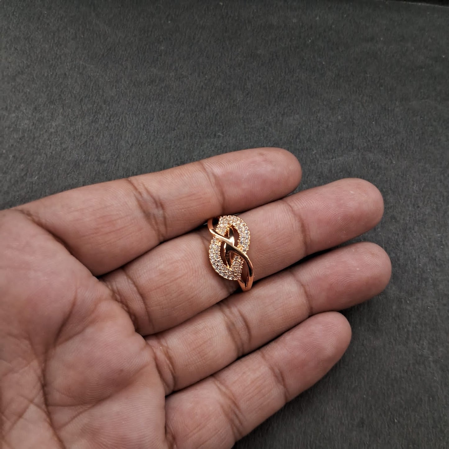 Gold Look Ring 14