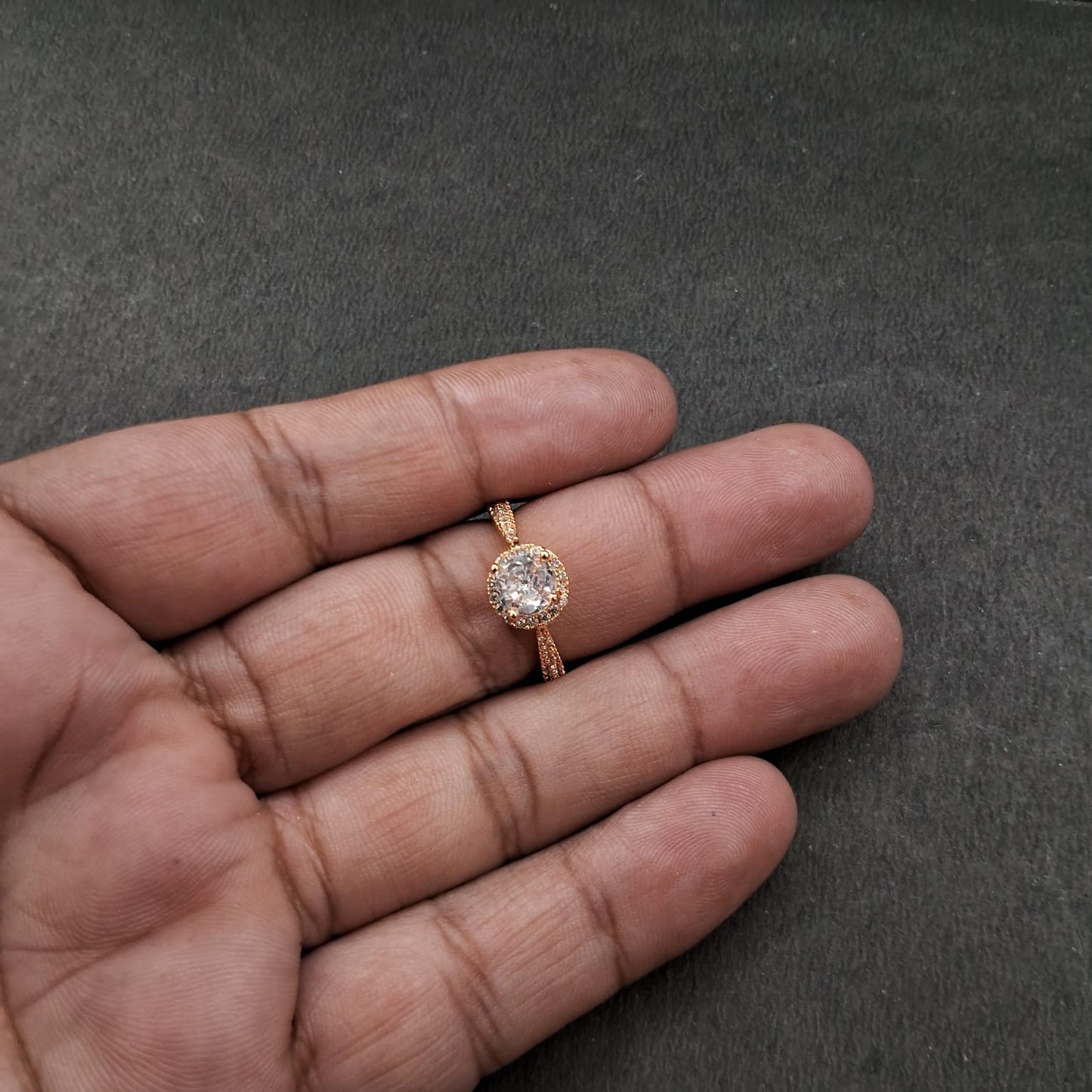 Gold Look Ring 21