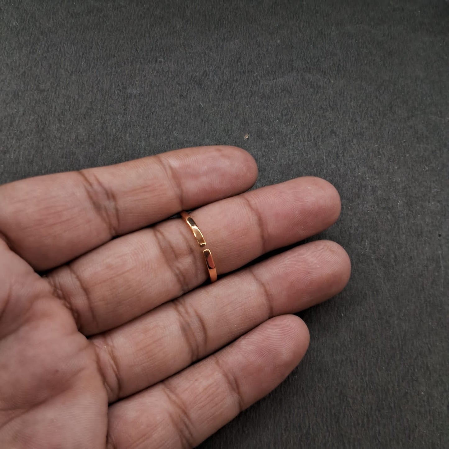 Gold Look Ring 19