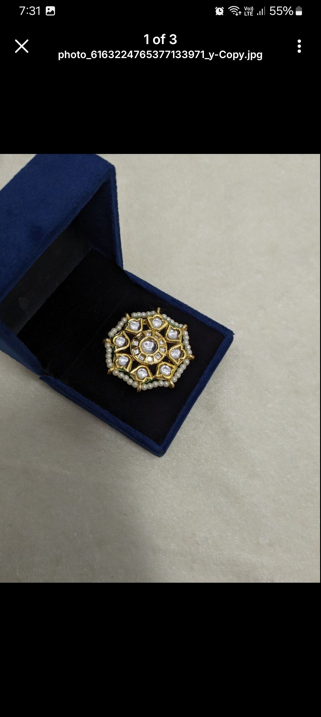 Kundan Ring