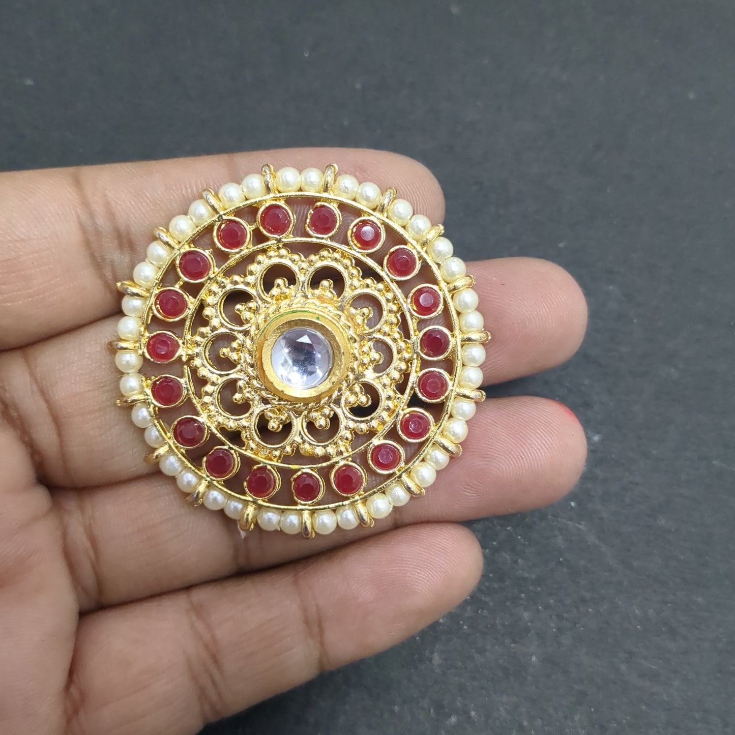 Kundan Ring 56