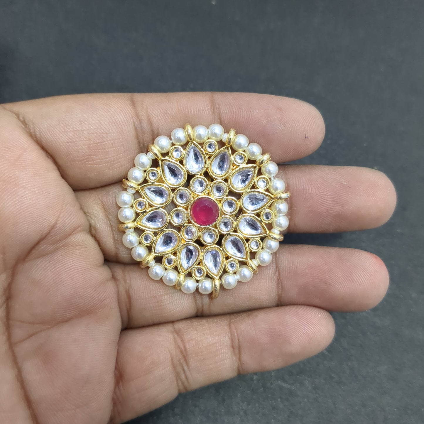 Kundan Ring 123