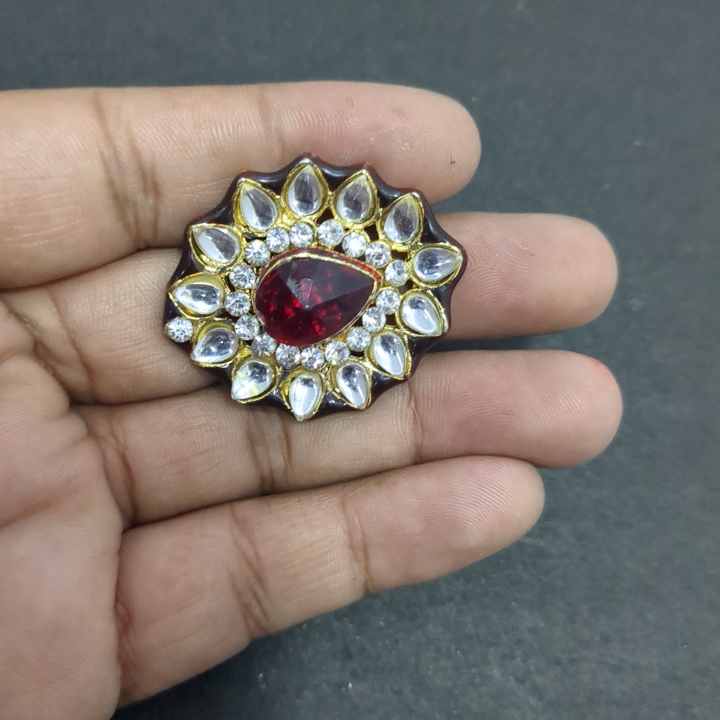 Kundan Ring 158