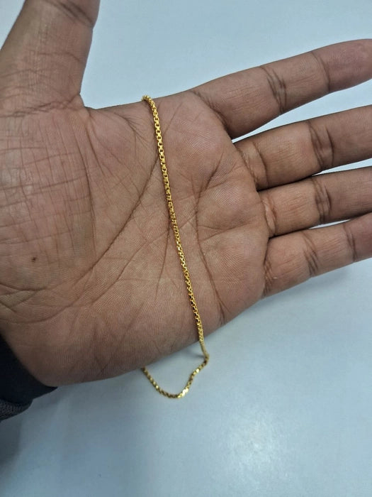 Anti Tarnish Gold Look Chain 06