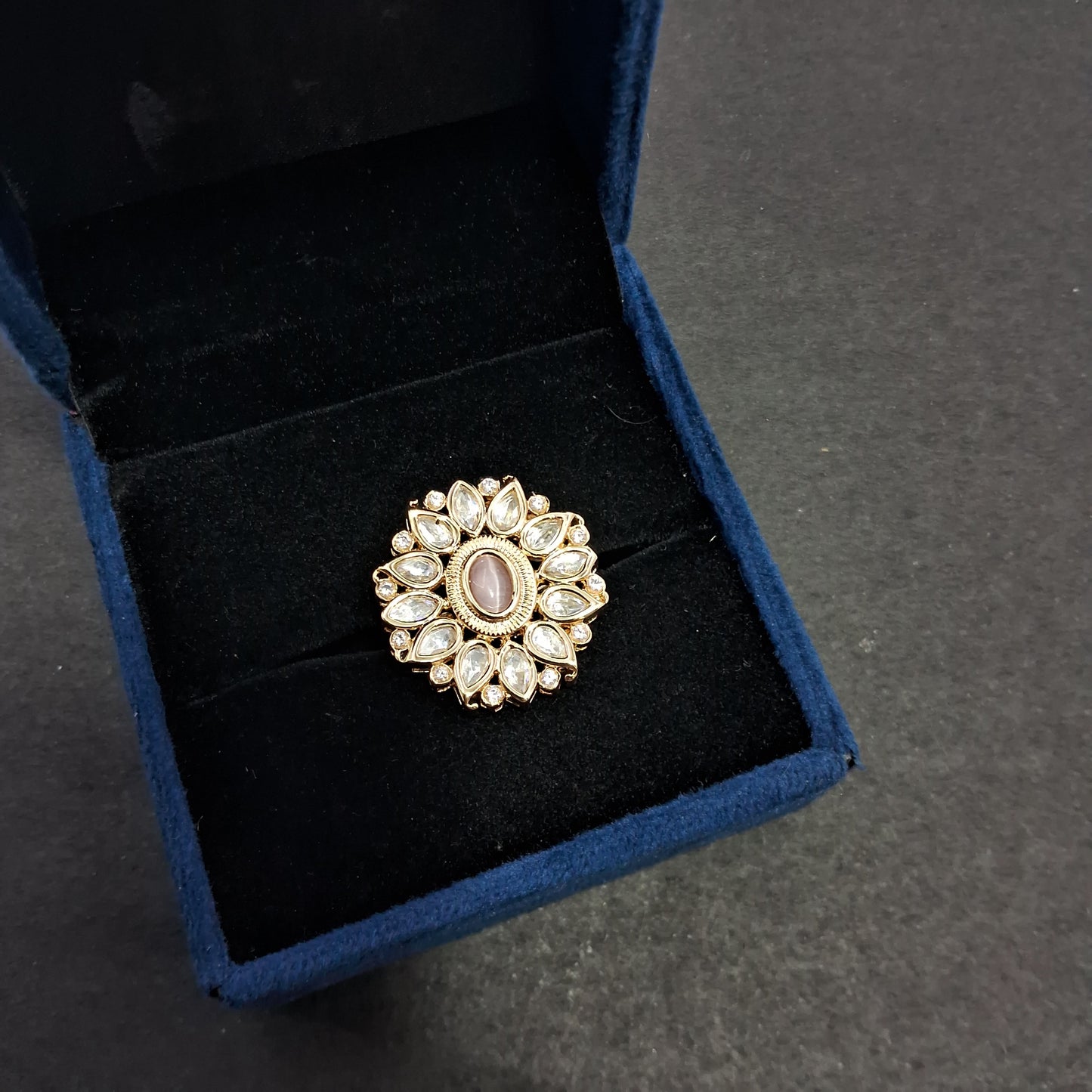 Premium Kundan Ring 25