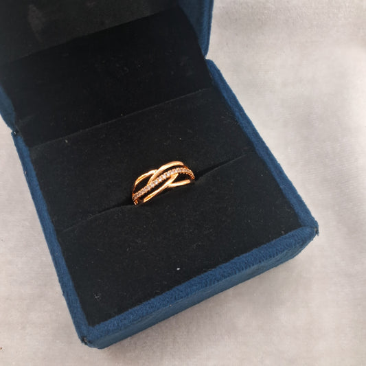 gold Look Ring 14