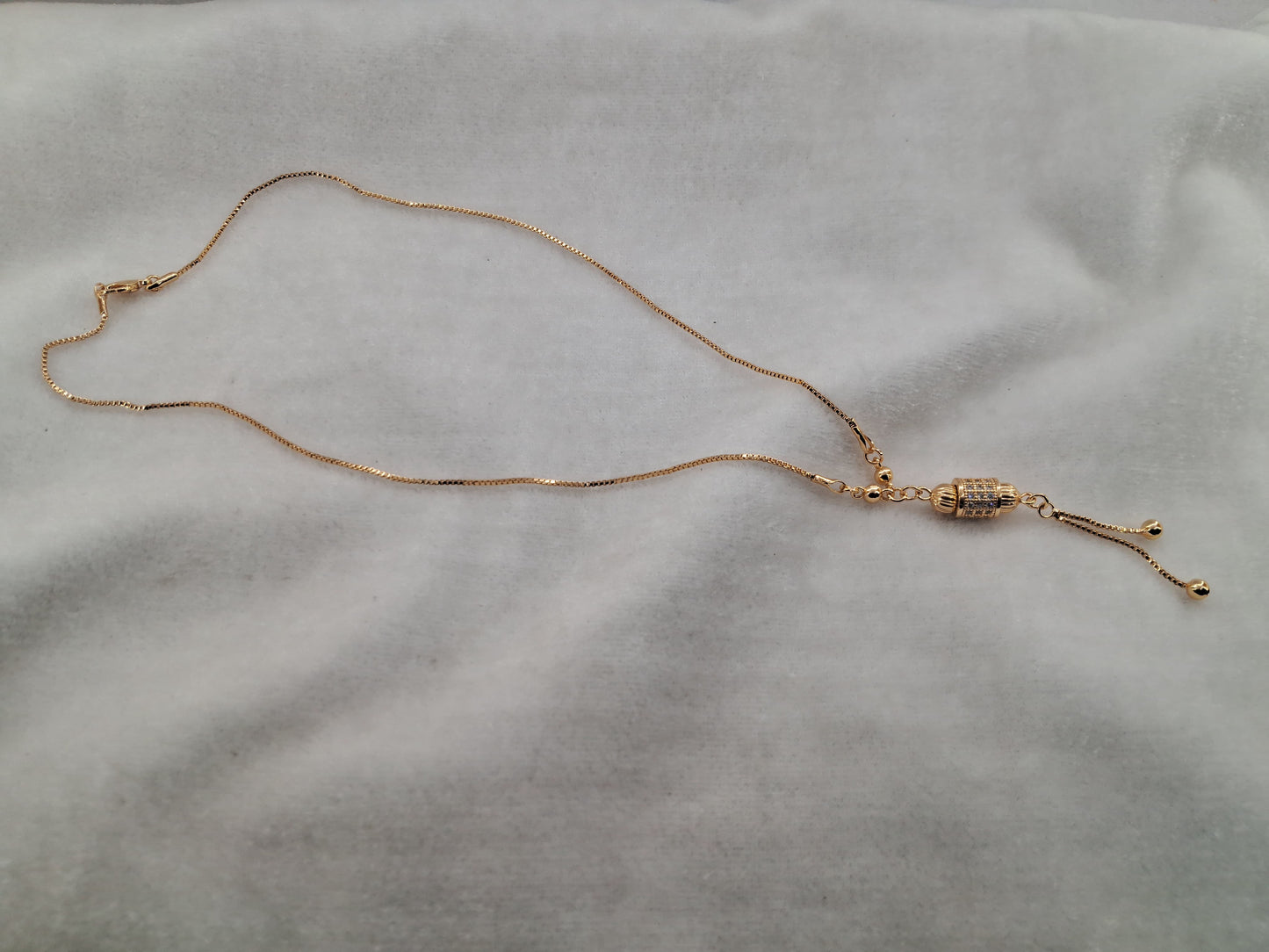 Gold Look Pendent 004