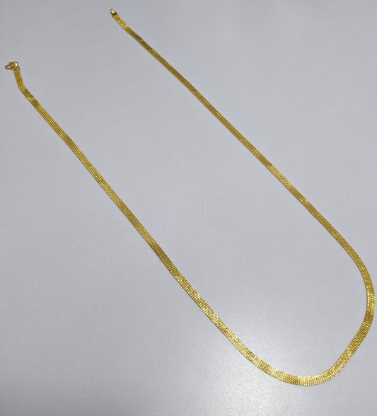 Anti tarnish gold look Chain 24