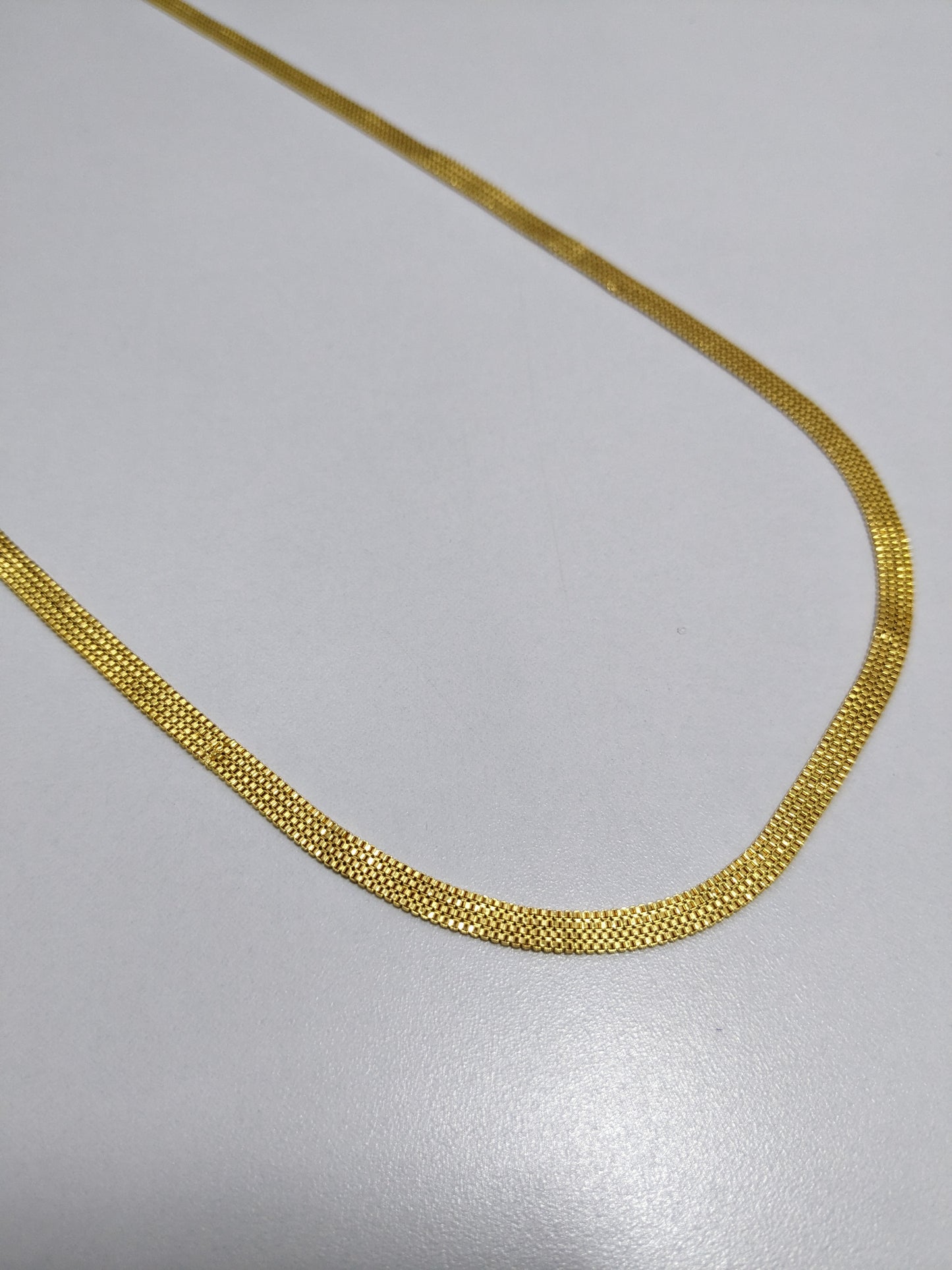 Anti tarnish gold look Chain 24