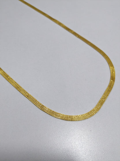 Anti tarnish gold look Chain 24