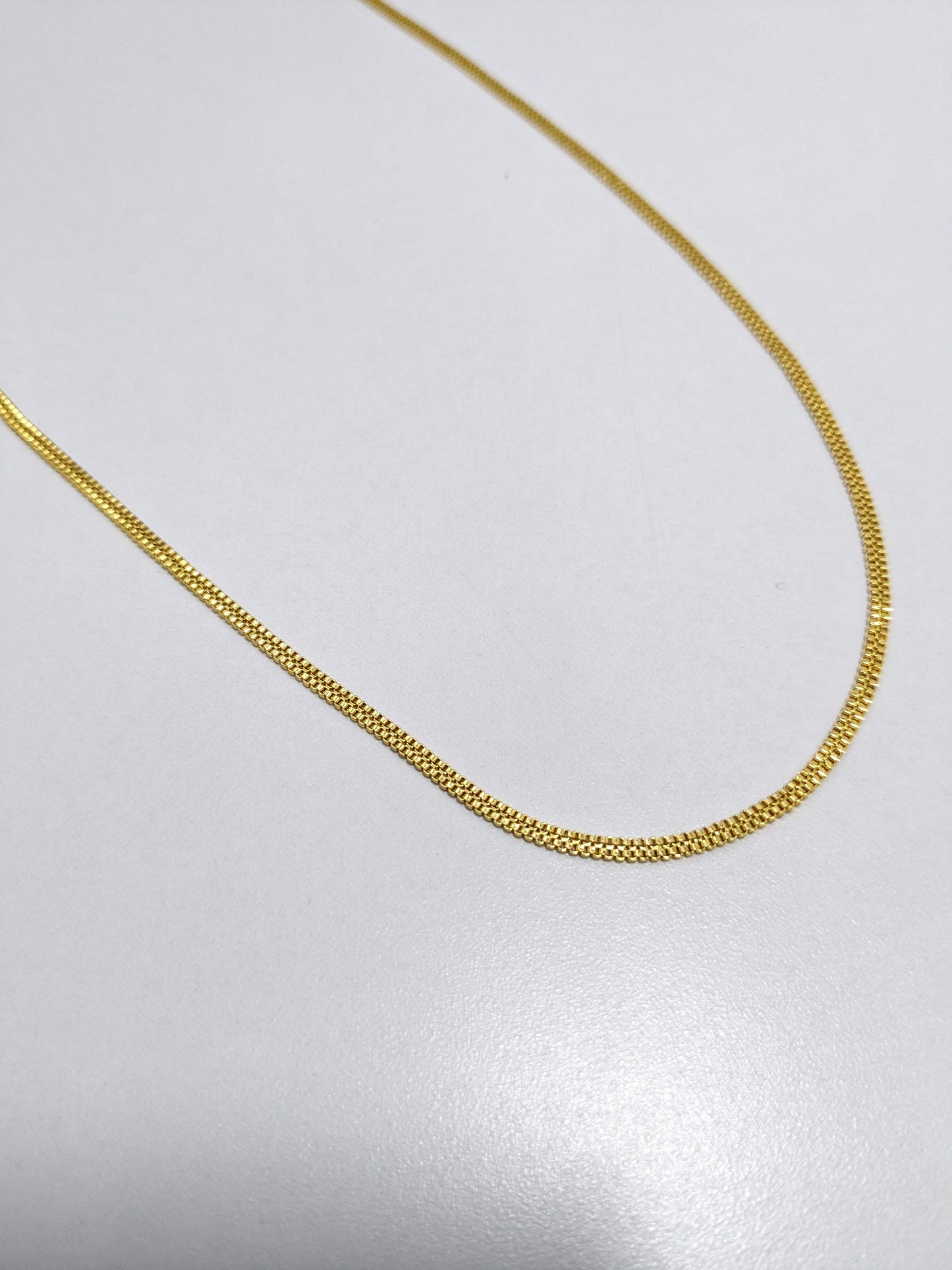 Anti tarnish gold look Chain 25