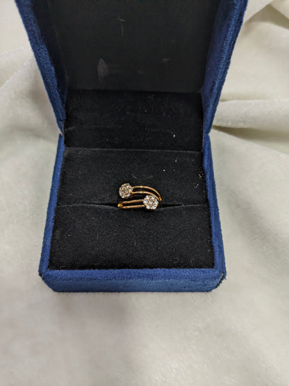 Gold Look Ring 39