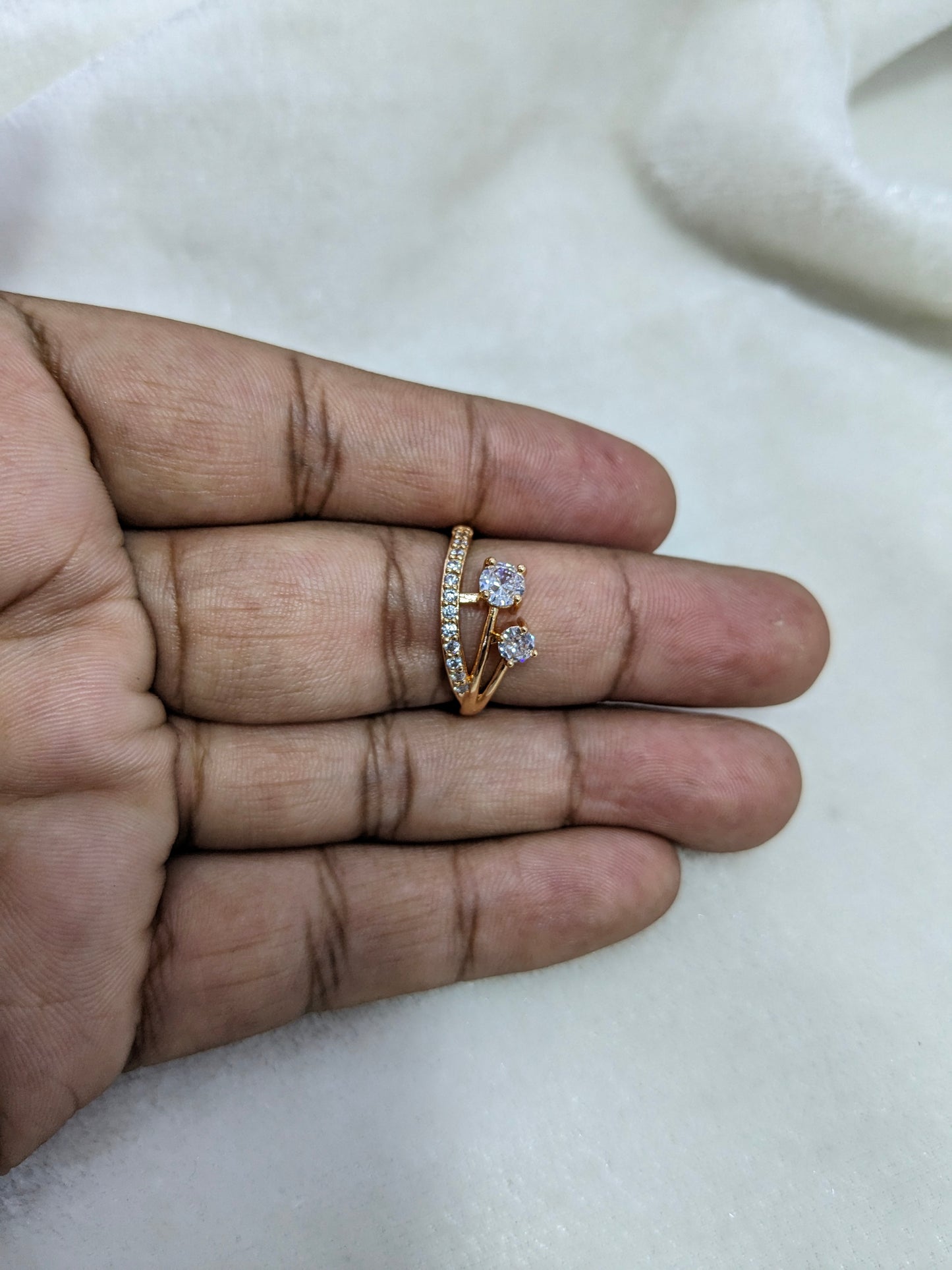 Rose gold Ring 09