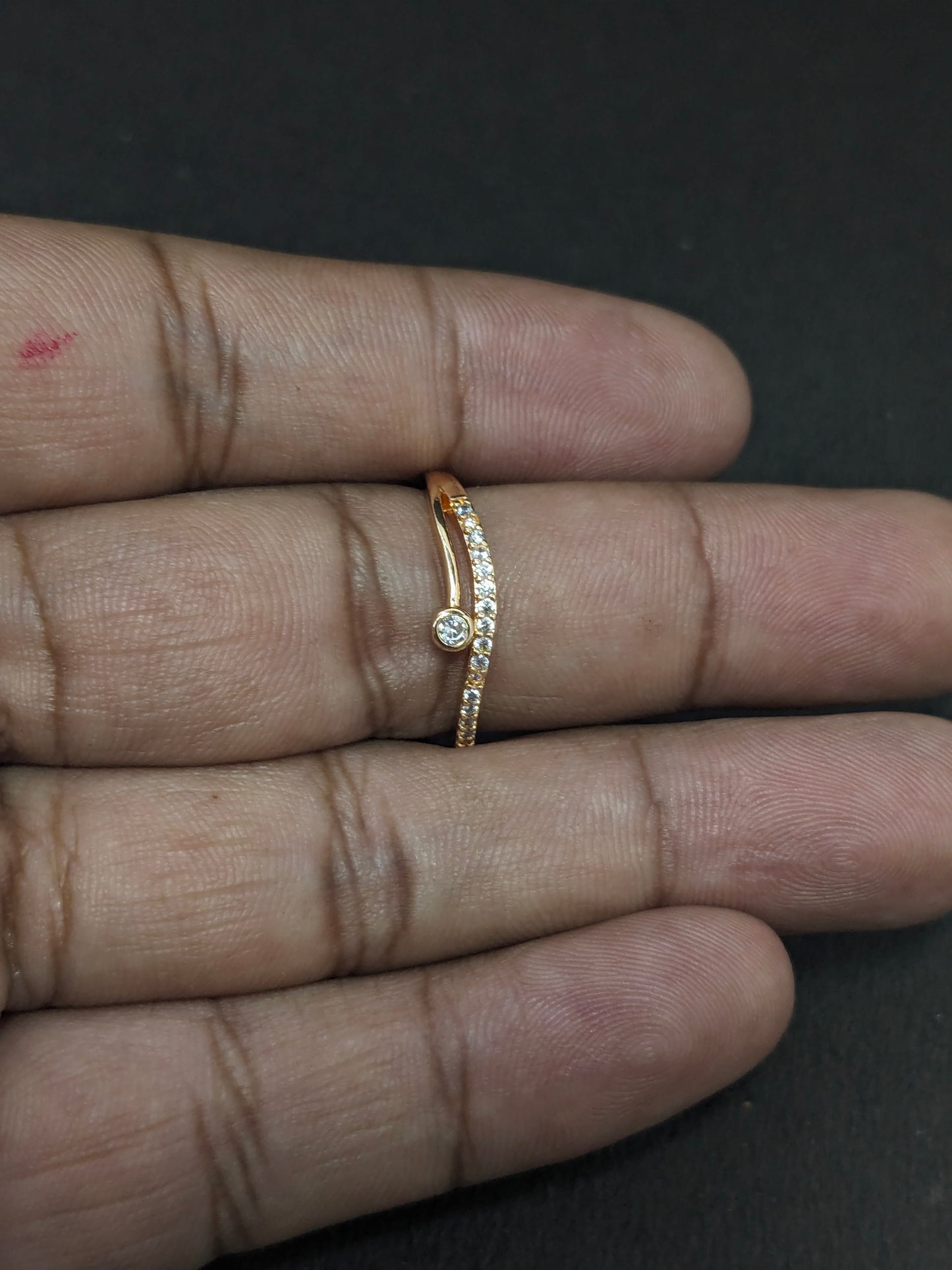 Gold Look Ring 40