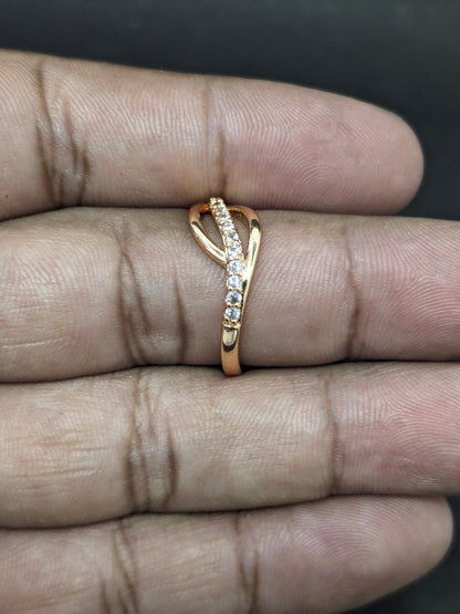 Gold Look Ring 16