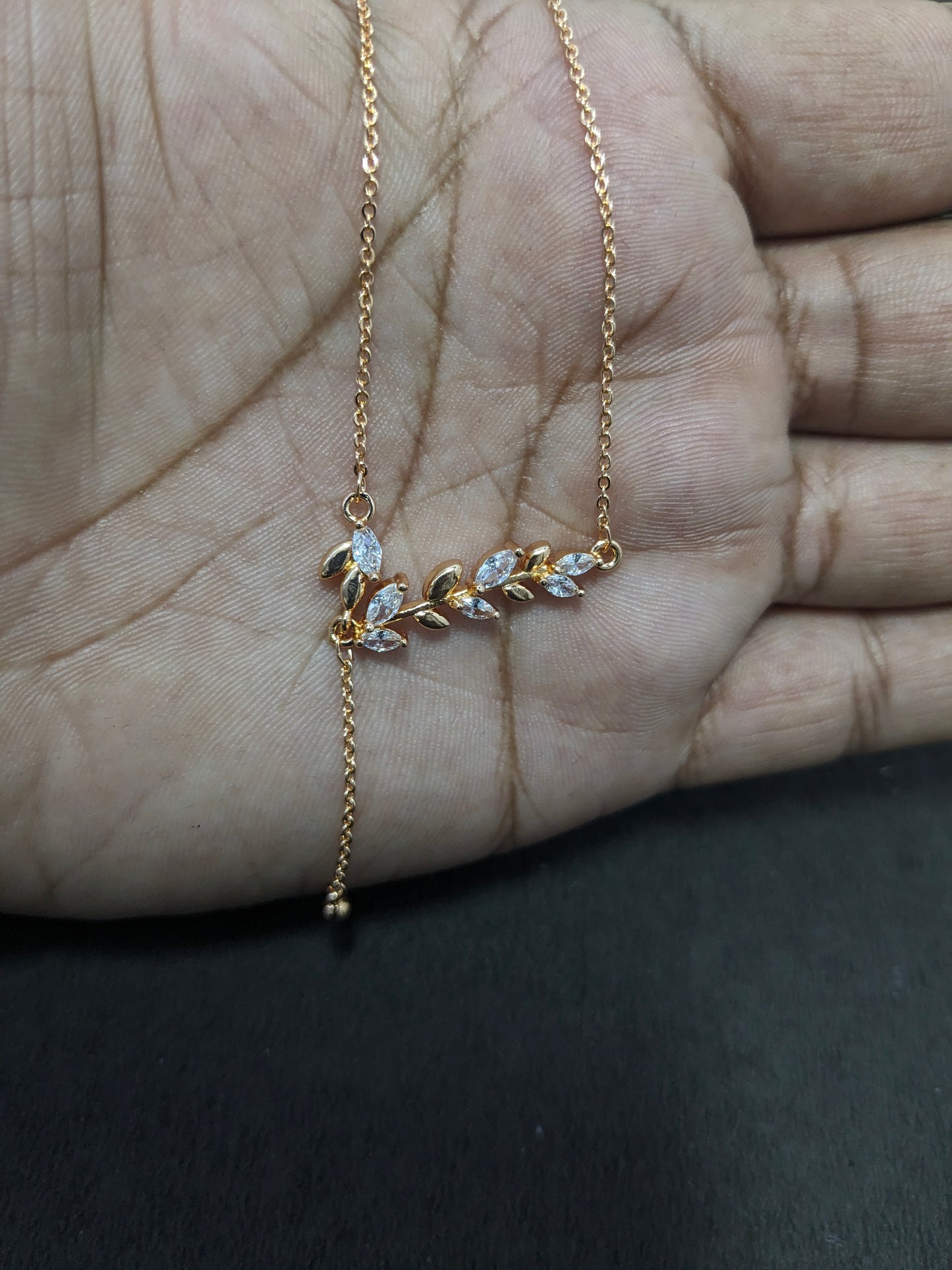 Gold Look Pendant 02