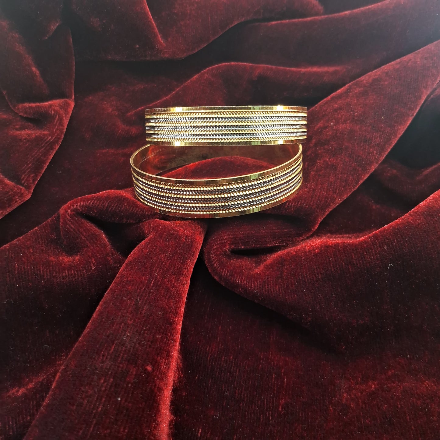 Brass Gold Plated Bangles 05