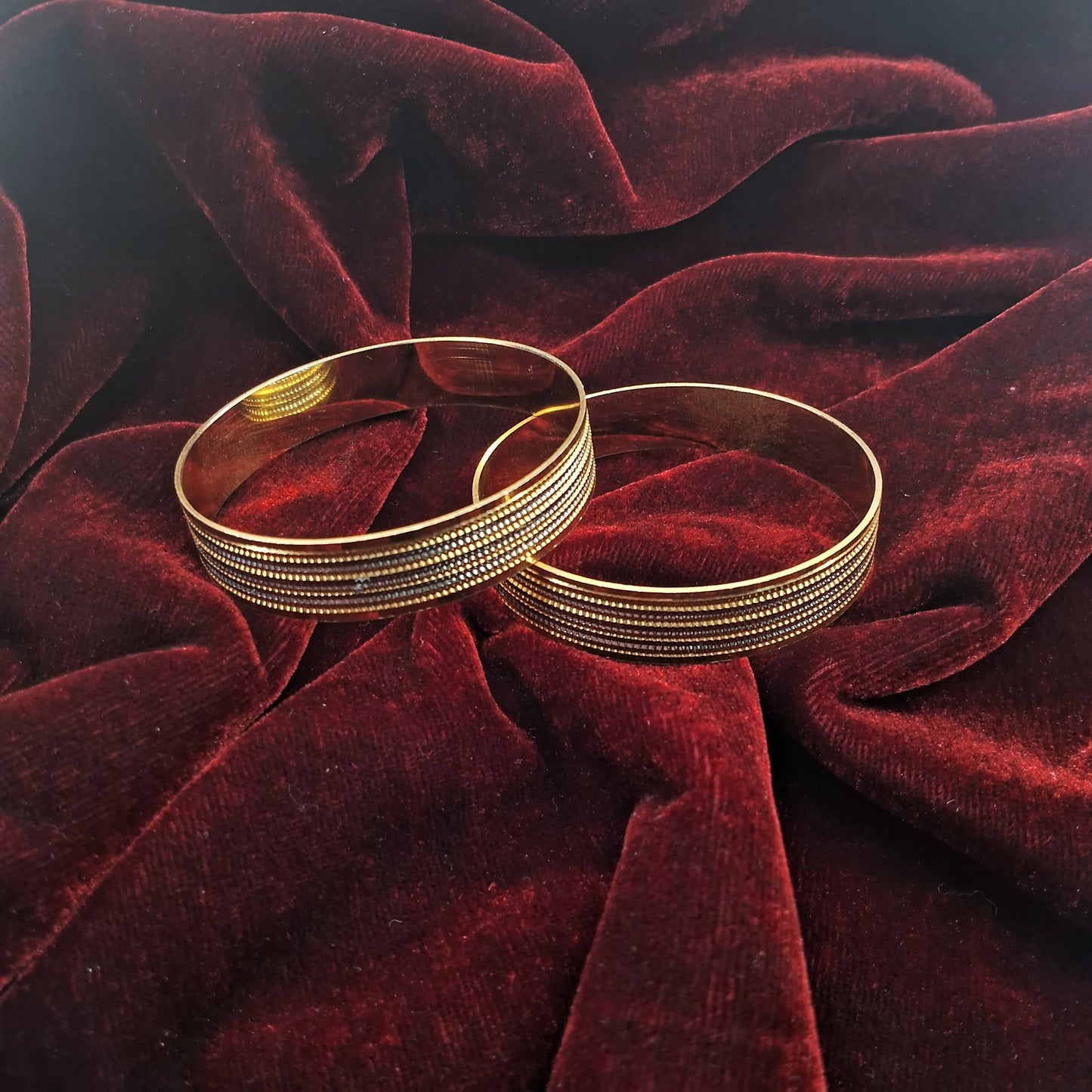 Brass Gold Plated Bangles 05