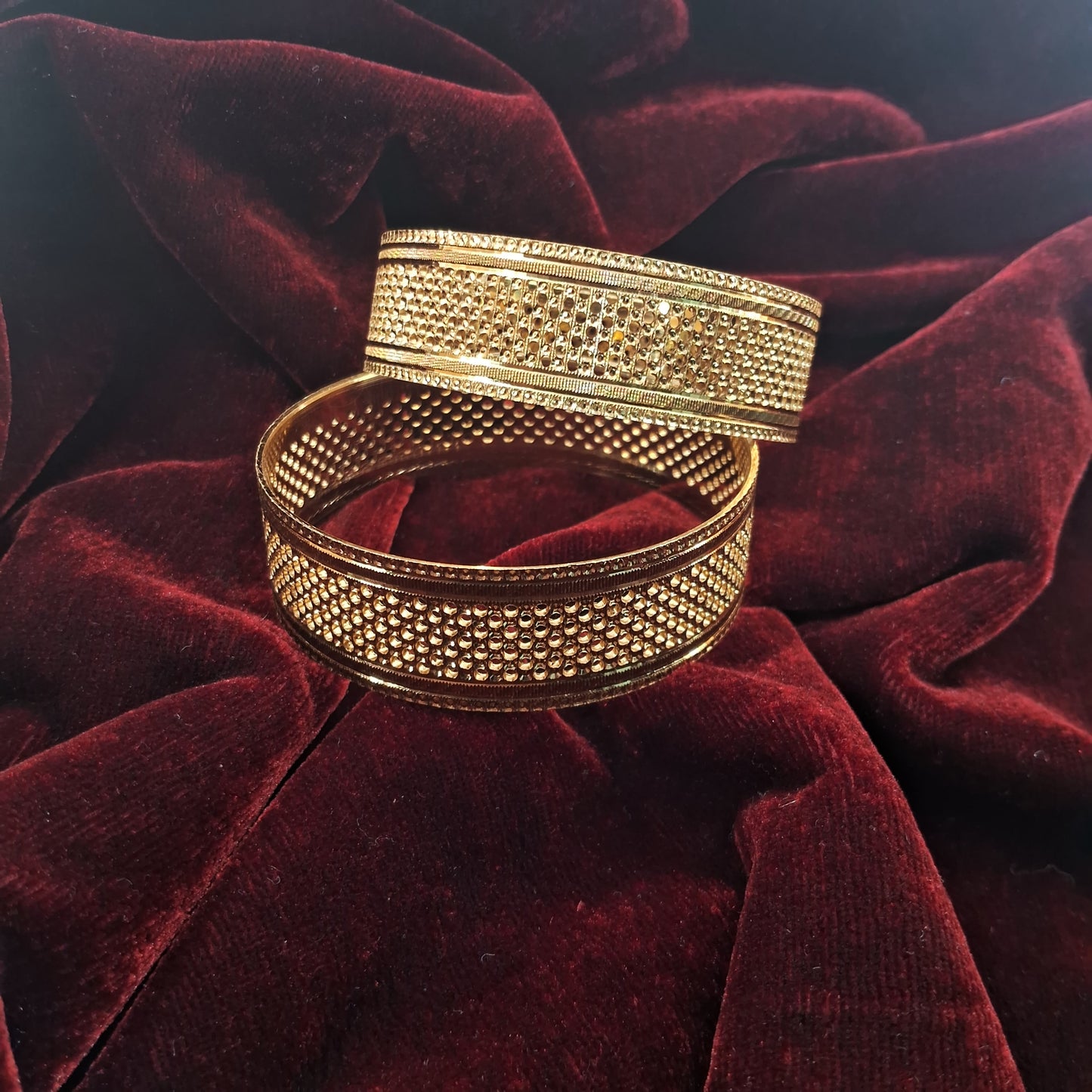 Brass Gold Plated Bangles 06