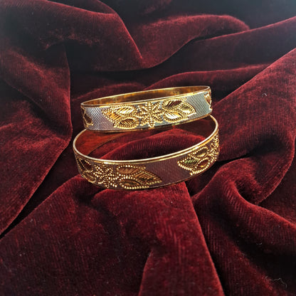 Brass Gold Plated Bangles 07