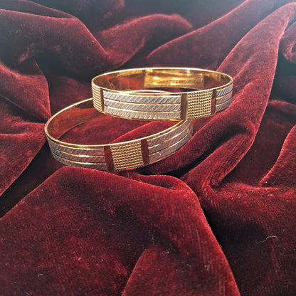 Brass Gold Plated Bangles 08