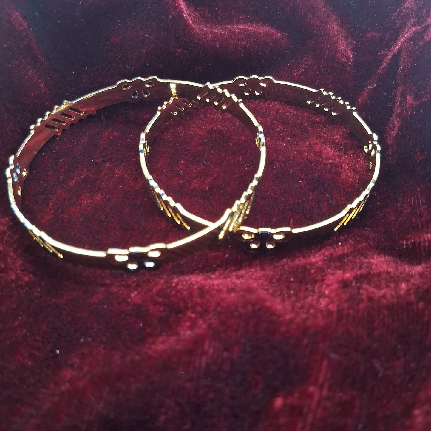 Brass Gold Plated Bangles 10